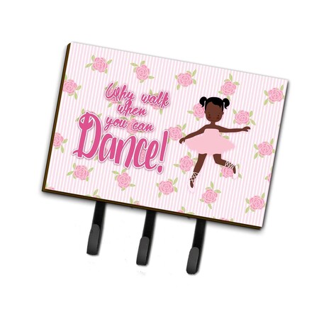 Carolines Treasures Ballet African American Pigtails Leash or Key Holder BB5382TH68